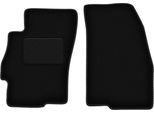 Wielganizator Tappetini Auto Velours Anteriori Adatto Per Fiat Linea (2009-2015, Berlina) Neri, Set 2 Pz, Con Fissaggi