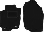 Wielganizator Tappetini Auto Velours Anteriori Adatto Per Toyota RAV4 Iv (2013-2019, Suv (Non Ibrida)) Neri, Set 2 Pz, Con Fissaggi