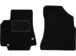 Wielganizator Tappetini Auto Velours Anteriori Adatto Per Citroen Berlingo Ii (2008-2018, Furgoncino, Multispace, 5 Posti) Neri, Set 2 Pz, Con Fissaggi