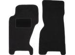 Wielganizator Tappetini Auto Velours Anteriori Adatto Per Jeep Grand Cherokee Wj (1998-2004, Fuoristrada) Neri, Set 2 Pz, Con Fissaggi