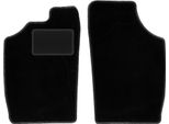 Wielganizator Tappetini Auto Velours Anteriori Adatto Per Daihatsu Cuore V (1997-2003, Hatchback) Neri, Set 2 Pz, Con Fissaggi