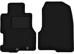 Wielganizator Tappetini Auto Velours Anteriori Adatto Per Honda Civic Vii (2001-2007, 5 Porte) Neri, Set 2 Pz, Con Fissaggi