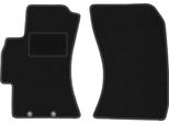 Wielganizator Tappetini Auto Velours Anteriori Adatto Per Subaru Forester Iii (2008-2013, Suv) Neri, Set 2 Pz, Con Fissaggi