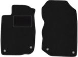 Wielganizator Tappetini Auto Velours Anteriori Adatto Per Honda CR-Z (2010-2016, Coupé) Neri, Set 2 Pz, Con Fissaggi