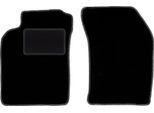 Wielganizator Tappetini Auto Velours Anteriori Adatto Per Nissan Almera N15 (1995-2000, Hatchback, Berlina) Neri, Set 2 Pz, Con Fissaggi