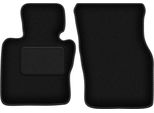 Wielganizator Tappetini Auto Velours Anteriori Adatto Per Mini Countryman (2014-, Hatchback) Neri, Set 2 Pz, Con Fissaggi