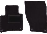 Wielganizator Tappetini Auto Velours Anteriori Adatto Per Porsche Cayenne Ii (2010-, Suv) Neri, Set 2 Pz, Con Fissaggi