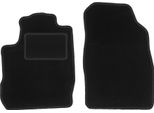Wielganizator Tappetini Auto Velours Anteriori Adatto Per Ford Streetka (2003-2006, Cabriolet) Neri, Set 2 Pz, Con Fissaggi