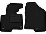 Wielganizator Tappetini Auto Velours Anteriori Adatto Per Hyundai Santafe Iii (2012-, Suv) Neri, Set 2 Pz, Con Fissaggi