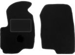 Wielganizator Tappetini Auto Velours Anteriori Adatto Per Mitsubishi Colt Vii (2004-2008, Hatchback) Neri, Set 2 Pz, Con Fissaggi