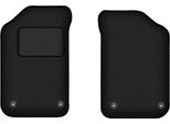 Wielganizator Tappetini Auto Velours Anteriori Adatto Per Mg F / Tf (1995-2005, Coupé, Cabriolet) Neri, Set 2 Pz, Con Fissaggi