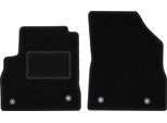 Wielganizator Tappetini Auto Velours Anteriori Adatto Per Opel Astra K (2015-, Berlina, Hatchback, Station Wagon) Neri, Set 2 Pz, Con Fissaggi