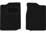 Wielganizator Tappetini Auto Velours Anteriori Adatto Per Suzuki Vitara I (1988-1997, Fuoristrada) Neri, Set 2 Pz, Con Fissaggi