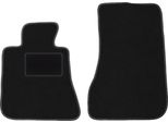Wielganizator Tappetini Auto Velours Anteriori Adatto Per Renault Talisman (2015-, Berlina, Grandtour, Kombi) Neri, Set 2 Pz, Con Fissaggi