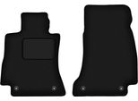 Wielganizator Tappetini Auto Velours Anteriori Adatto Per Mercedes Cls C257 (2018-, Berlina) Neri, Set 2 Pz, Con Fissaggi
