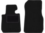 Wielganizator Tappetini Auto Velours Anteriori Adatto Per Bmw 3 G21 (2018-, Station Wagon, Touring) Neri, Set 2 Pz, Con Fissaggi