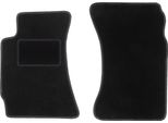 Wielganizator Tappetini Auto Velours Anteriori Adatto Per Subaru Forester Ii (2002-2008, Suv) Neri, Set 2 Pz, Con Fissaggi