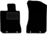 Wielganizator Tappetini Auto Velours Anteriori Adatto Per Honda Legend Iv (2004-2012, Berlina) Neri, Set 2 Pz, Con Fissaggi