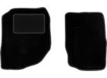 Wielganizator Tappetini Auto Velours Anteriori Adatto Per Dodge Durango Ii (2002-2010, Suv) Neri, Set 2 Pz, Con Fissaggi