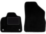 Wielganizator Tappetini Auto Velours Anteriori Adatto Per Citroen DS5 (2011-2018, Berlina) Neri, Set 2 Pz, Con Fissaggi