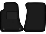 Wielganizator Tappetini Auto Velours Anteriori Adatto Per Opel Omega A (1986-1994, Berlina, Station Wagon) Neri, Set 2 Pz, Con Fissaggi