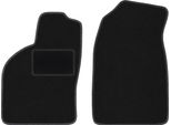Wielganizator Tappetini Auto Velours Anteriori Adatto Per Saab 9-3 I (1998-2002, Aero, Liftback, Berlina) Neri, Set 2 Pz, Con Fissaggi