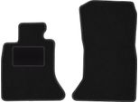 Wielganizator Tappetini Auto Velours Anteriori Adatto Per Bmw 5 F11 Fl (2013-2017, Station Wagon, Touring) Neri, Set 2 Pz, Con Fissaggi