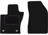 Wielganizator Tappetini Auto Velours Anteriori Adatto Per Jeep Renegade Ii (2018-, Suv) Neri, Set 2 Pz, Con Fissaggi