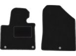 Wielganizator Tappetini Auto Velours Anteriori Adatto Per Kia Sorento Iii (2015-, 7 Posti) Neri, Set 2 Pz, Con Fissaggi