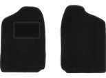 Wielganizator Tappetini Auto Velours Anteriori Adatto Per Opel Frontera A (1991-1998, 3 Porte) Neri, Set 2 Pz, Con Fissaggi