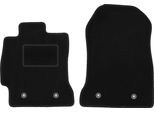 Wielganizator Tappetini Auto Velours Anteriori Adatto Per Subaru Brz (2011-, Coupé) Neri, Set 2 Pz, Con Fissaggi