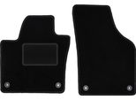 Wielganizator Tappetini Auto Velours Anteriori Adatto Per Seat Alhambra Ii (2010-2018, Minivan) Neri, Set 2 Pz, Con Fissaggi