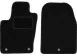 Wielganizator Tappetini Auto Velours Anteriori Adatto Per Dodge Durango Iii (2010-, Fuoristrada) Neri, Set 2 Pz, Con Fissaggi