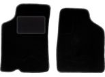 Wielganizator Tappetini Auto Velours Anteriori Adatto Per Kia Sephia Ii (1997-2001, Berlina) Neri, Set 2 Pz, Con Fissaggi