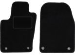 Wielganizator Tappetini Auto Velours Anteriori Adatto Per Dodge Durango Iii Fl (2013-2020, Suv) Neri, Set 2 Pz, Con Fissaggi