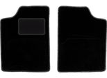 Wielganizator Tappetini Auto Velours Anteriori Adatto Per Suzuki Swift Ii (1988-2004, Hatchback, Berlina) Neri, Set 2 Pz, Con Fissaggi