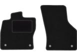 Wielganizator Tappetini Auto Velours Anteriori Adatto Per Volkswagen Arteon (2017-, Liftback, Shooting Brake) Neri, Set 2 Pz, Con Fissaggi