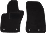 Wielganizator Tappetini Auto Velours Anteriori Adatto Per Jeep Renegade (2014-2019, Suv) Neri, Set 2 Pz, Con Fissaggi