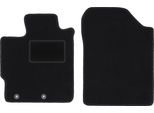 Wielganizator Tappetini Auto Velours Anteriori Adatto Per Toyota Yaris Iii (2011-2019, Benzina) Neri, Set 2 Pz, Con Fissaggi