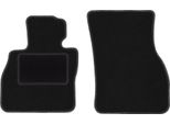 Wielganizator Tappetini Auto Velours Anteriori Adatto Per Mini Clubman F-54 (2015-, Hatchback) Neri, Set 2 Pz, Con Fissaggi