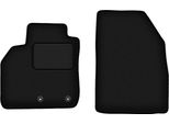 Wielganizator Tappetini Auto Velours Anteriori Adatto Per Renault Scenic Iii (2009-2016, Minivan) Neri, Set 2 Pz, Con Fissaggi