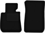 Wielganizator Tappetini Auto Velours Anteriori Adatto Per Bmw 3 E93 (2004-2011, Cabriolet) Neri, Set 2 Pz, Con Fissaggi