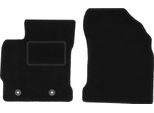 Wielganizator Tappetini Auto Velours Anteriori Adatto Per Toyota Auris I (2006-2012, Hatchback, Station Wagon) Neri, Set 2 Pz, Con Fissaggi