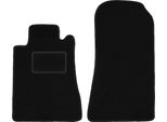 Wielganizator Tappetini Auto Velours Anteriori Adatto Per Mercedes Cl W140 (1991-1998, Coupé) Neri, Set 2 Pz, Con Fissaggi