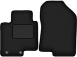 Wielganizator Tappetini Auto Velours Anteriori Adatto Per Hyundai Bayon (2021-, Crossover) Neri, Set 2 Pz, Con Fissaggi