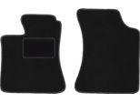 Wielganizator Tappetini Auto Velours Anteriori Adatto Per Volvo 440 / 460 (1988-1996, Berlina) Neri, Set 2 Pz, Con Fissaggi