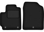 Wielganizator Tappetini Auto Velours Anteriori Adatto Per Kia Picanto Iii (2017-, Hatchback) Neri, Set 2 Pz, Con Fissaggi