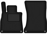 Wielganizator Tappetini Auto Velours Anteriori Adatto Per Mercedes S W222 (2013-, Berlina Lunga) Neri, Set 2 Pz, Con Fissaggi