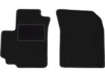 Wielganizator Tappetini Auto Velours Anteriori Adatto Per Suzuki Swift V 5D (2010-2016, Hatchback) Neri, Set 2 Pz, Con Fissaggi