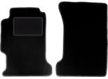 Wielganizator Tappetini Auto Velours Anteriori Adatto Per Honda Accord V (1993-1997, Station Wagon, Berlina) Neri, Set 2 Pz, Con Fissaggi